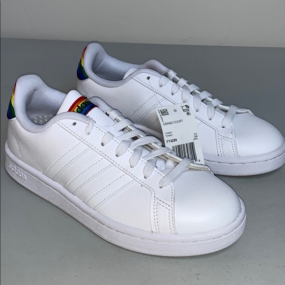 adidas Shoes | Adidas Grand Court Pride Sneaker Womens | Poshmark